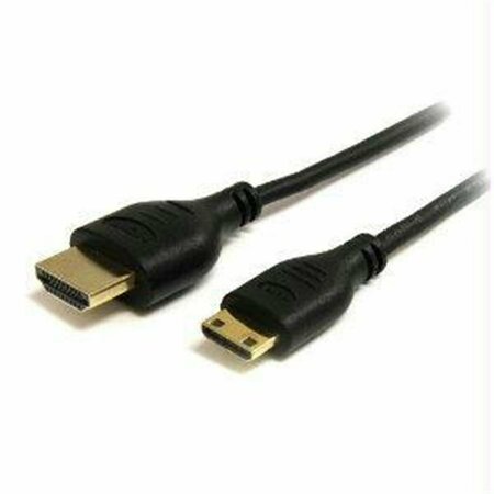 DYNAMICFUNCTION Startech 3 Ft Slim High Speed Hdmi Cable With Ethernet - Hdmi To Hdmi Mini M-M DY862104
